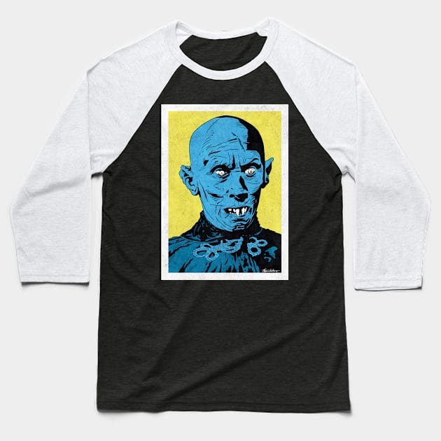 KURT BARLOW - Salem's Lot (Pop Art) Baseball T-Shirt by Famous Weirdos